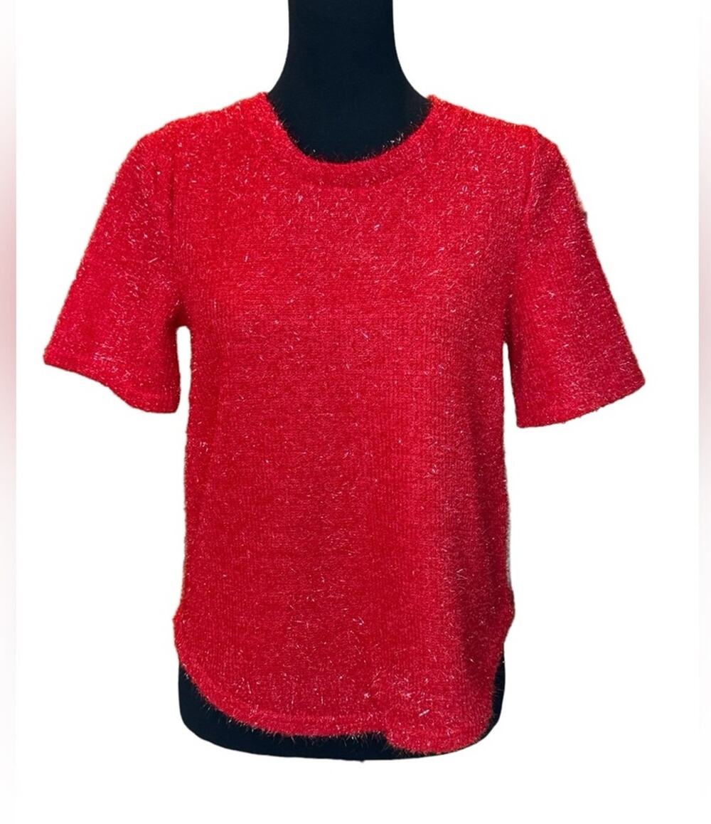 New ~ RAINS ~ Short Sleeve Crew Neck Top Size M